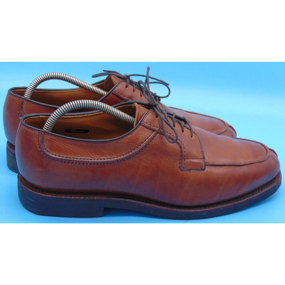 Allen Edmonds Dress Shoes Mens 9 D Stockbridge Oxford Brown Leather Classic main image 6